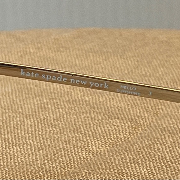 Kate Spade  Fenton/G/S Sunglasses Gold / Brown Gradient - Picture 5 of 6